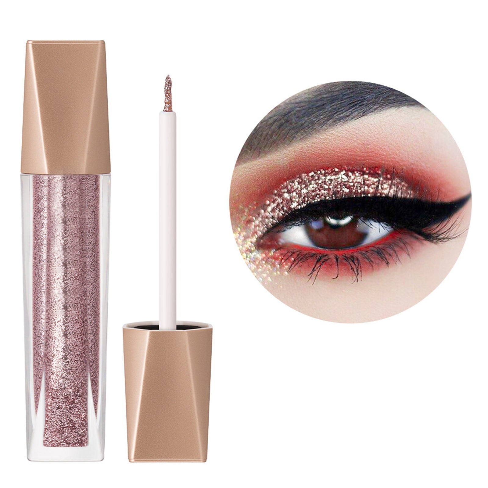 Horplkj on Sale Liquid Pearlescent Bright Eyeliner Color Cute Durable