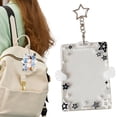 thumbnail image 1 of Horplkj Star Wing-Shaped Photocard Holder Keychain - Acrylic Badge Holder with Protective Sleeves, Clear Photo Display, Portable for ID, Credit, Bus, and Student Cards, 1 of 4