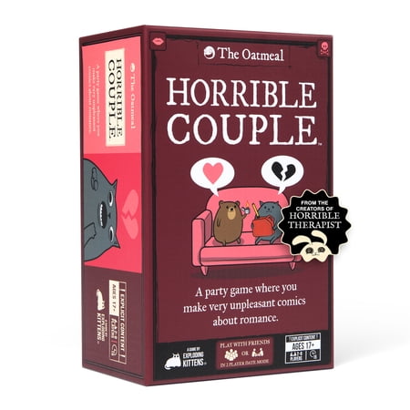 Horrible Couple – Party Game For 2-8 Players, From The Creators of Horrible Therapist | A Funny Game Night with Friends, Card Game for Adults On Date Night, Anniversary Gift
