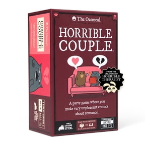 Horrible Couple Party Game For 2-8 Players, From The Creators of Horrible Therapist | A Funny Game Night with Friends, Card Game for Adults On Date Night, Anniversary Gift