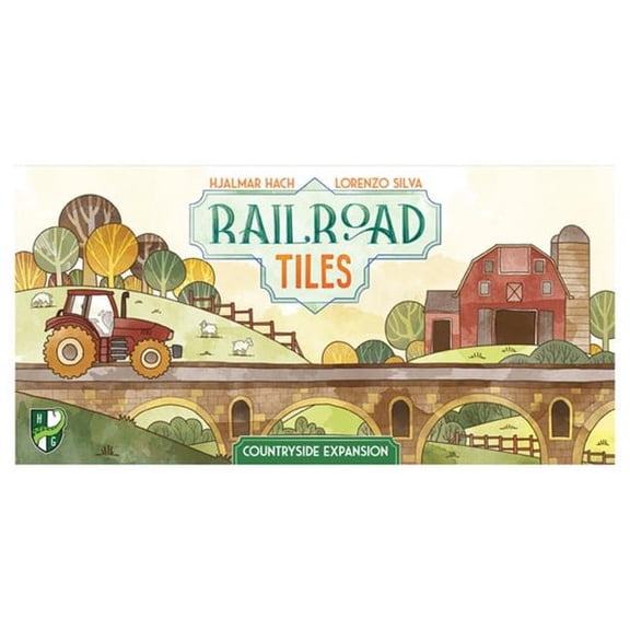Horrible Guild Game Studio HG252 Railroad Tiles Countryside Expansion Board Game