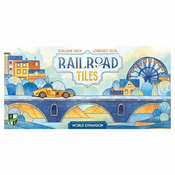 Horrible Guild Game Studio HG258 Railroad Tiles World Expansion Board Game