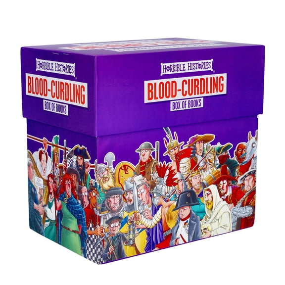Horrible Histories Blood Curdling 20 Books Set By Terry Deary - PB