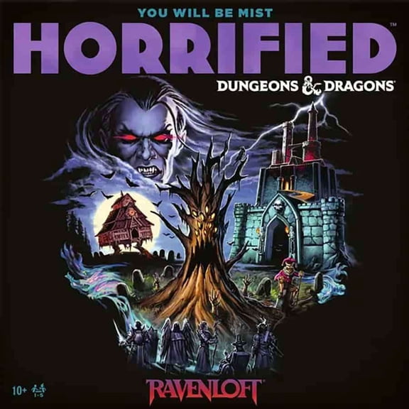 Horrified Dungeons & Dragons Ravenloft Board Game [You Will Be Mist]