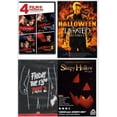 thumbnail image 1 of Horror 4 Pack DVD Bundle: 4 Movies: Nightmare on Elm Street 1-4, Halloween Unrated Directors Cut, Friday The 13th, Part 2, Sleepy Hollow High, 1 of 5