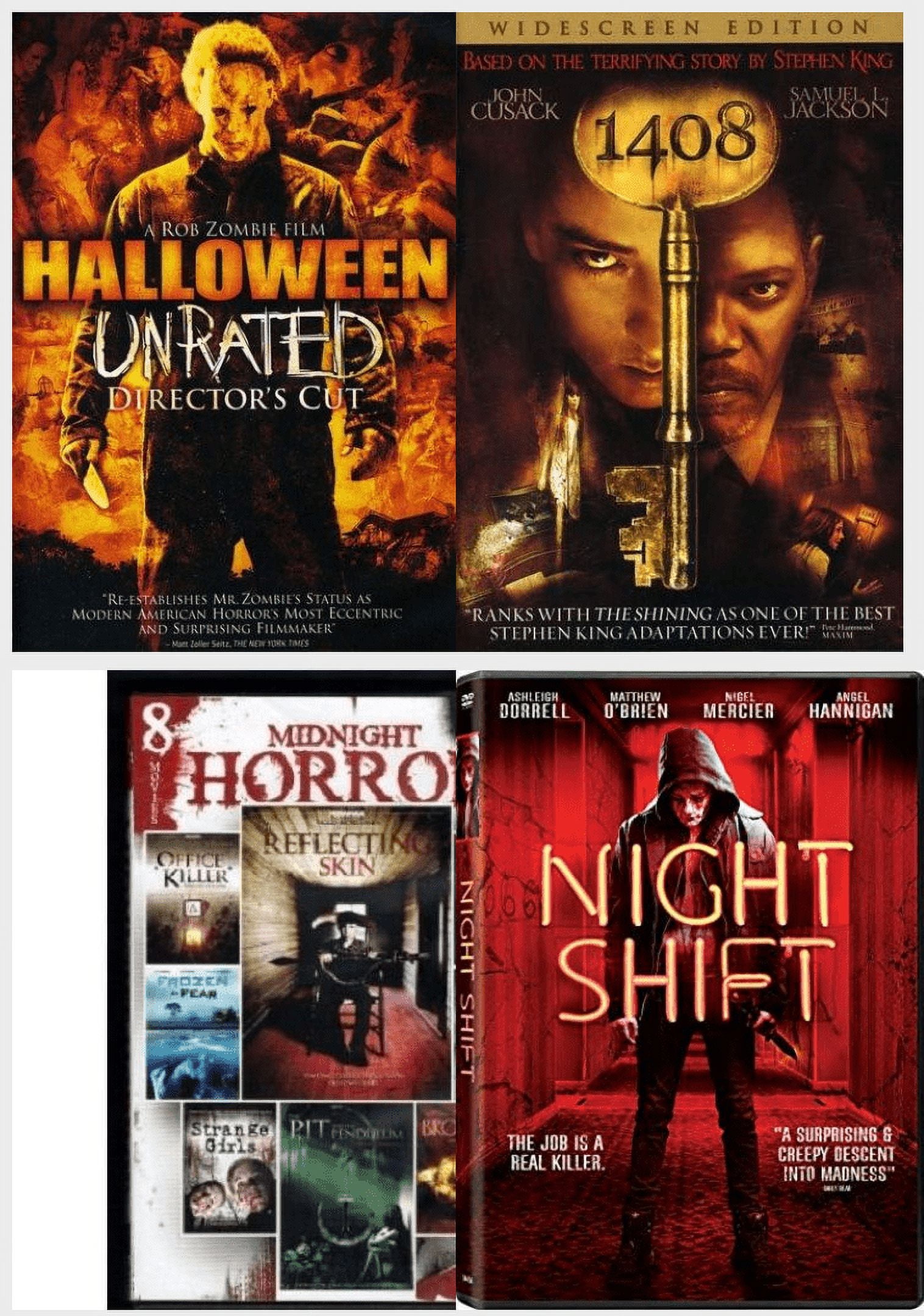 NEW 2 MOVIES HALLOWEEN NIGHT HORROR COLLECTION DVD THE MOVIE BOX