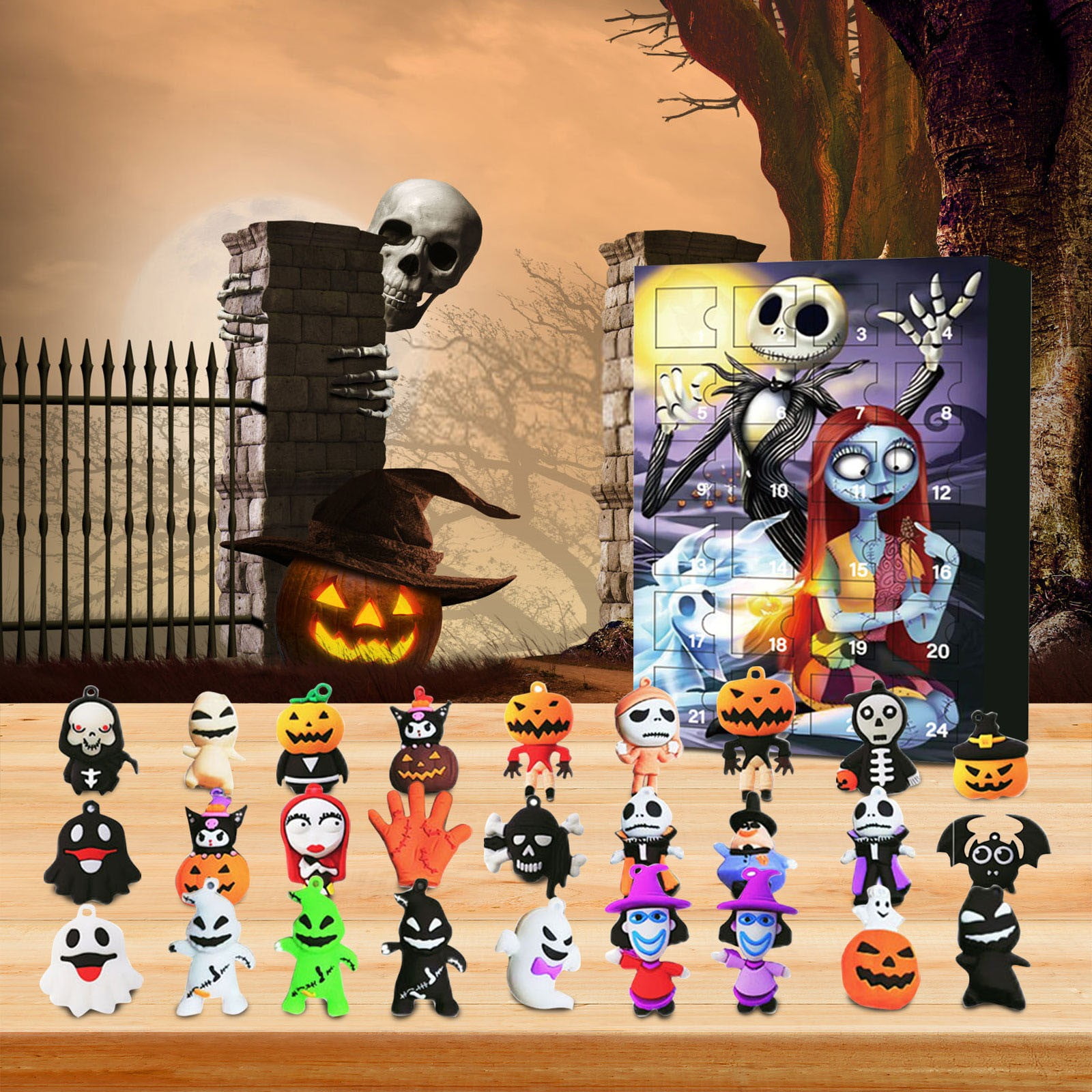 Horror Advent Calendar 2024,Advent Calendar 2024,Halloween Advent