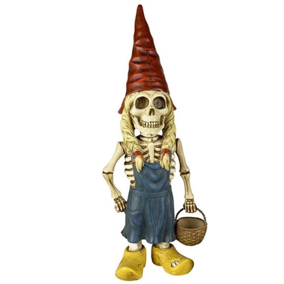 Animal Toys Yard Art Scary Halloween Skeleton Dog Garden Statue 1