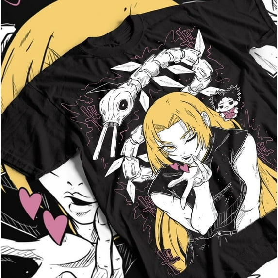 Horror Anime Shirt, Yuki Tsukumo T-shirt kenjaku Choso jujutsu kaisen, Unisex