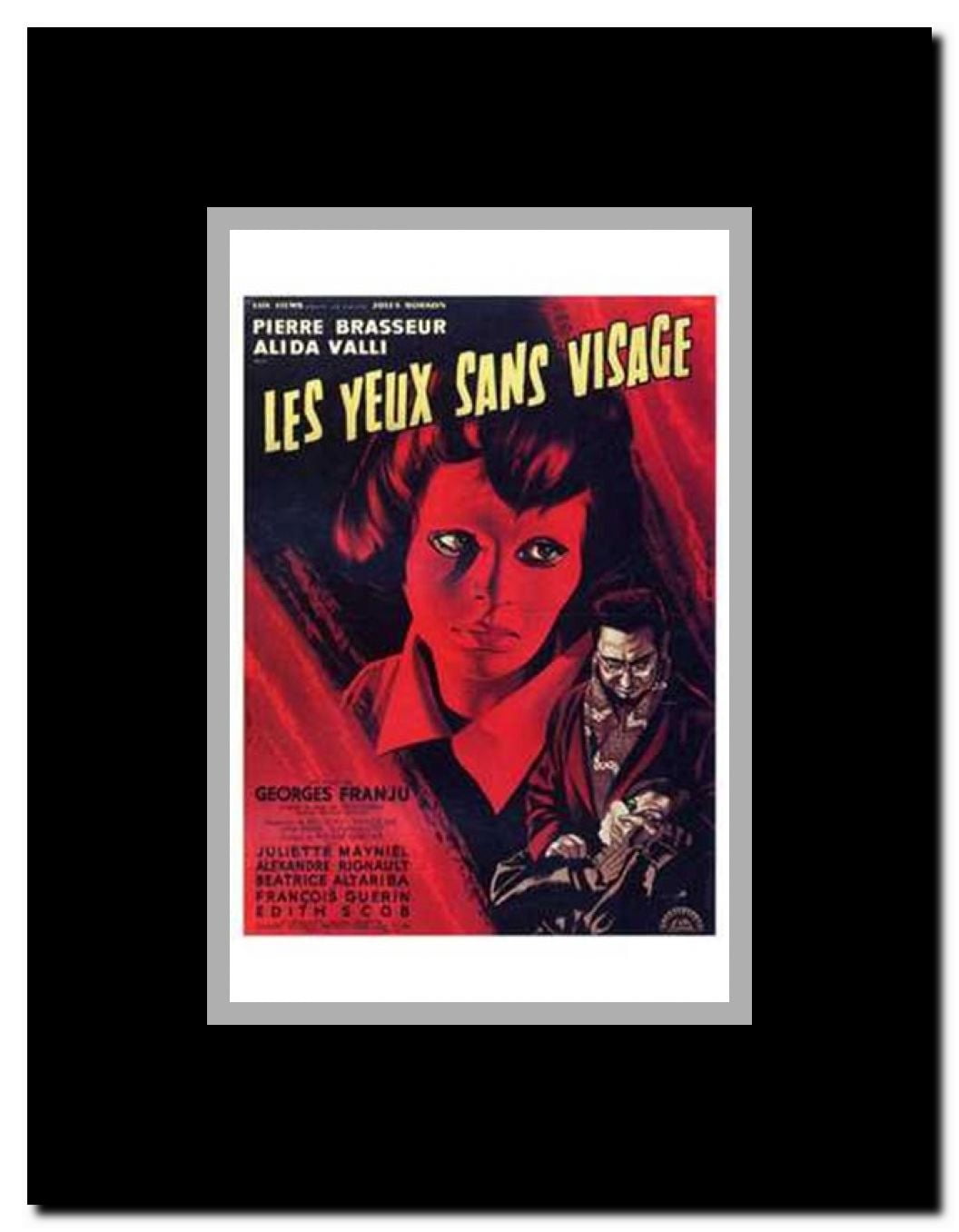 Horror Chamber of Dr Faustus Framed Movie Poster