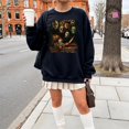 thumbnail image 1 of Horror Characters Sweatshirt, Fall Creepy Friends Sweater, Spooky Season Horror Hoodie, Scary Movie Gift All Size S-5Xl, 1 of 5