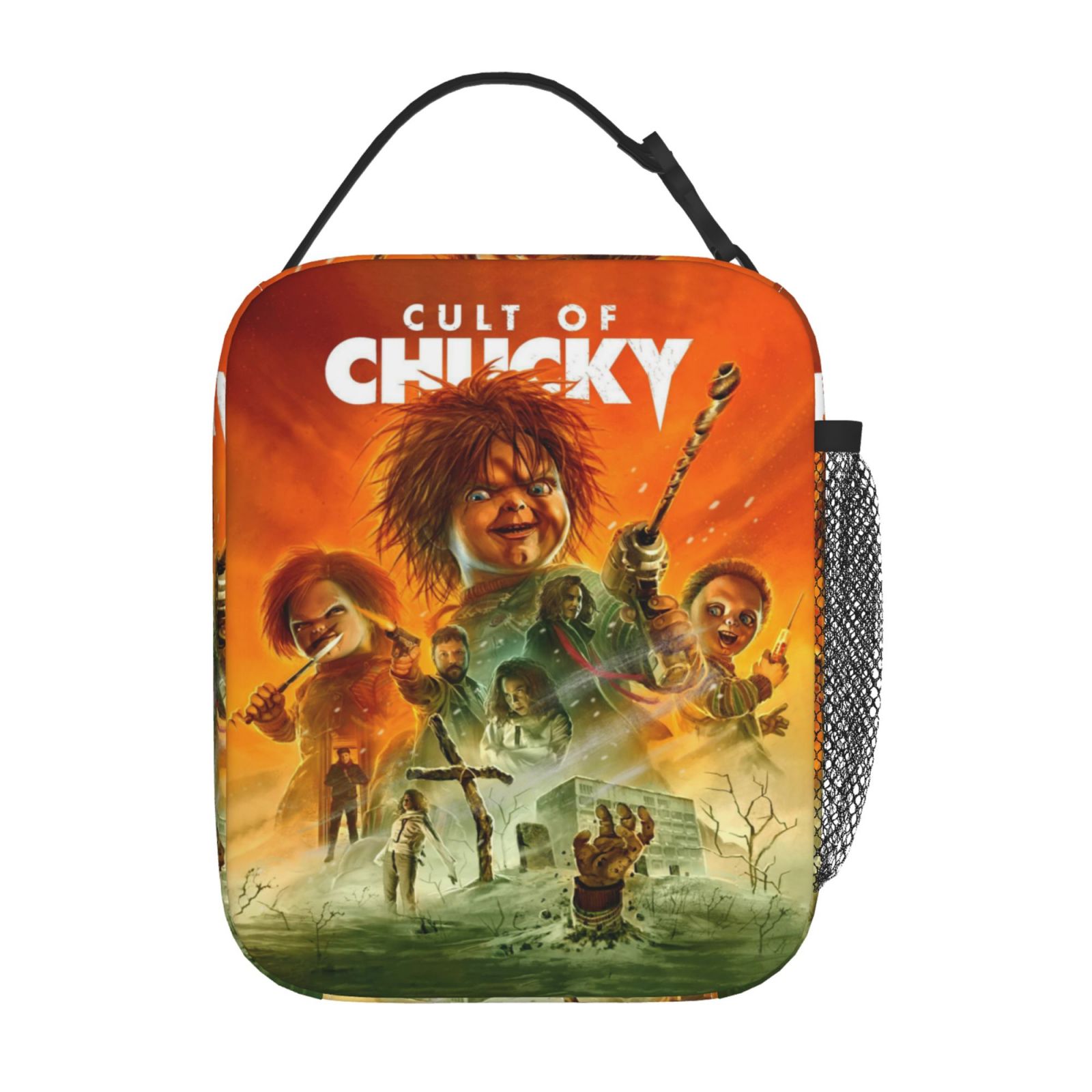 Bride of Chucky Lunch Bag Thermal Portable Lunch Box Insulated Tote Bag