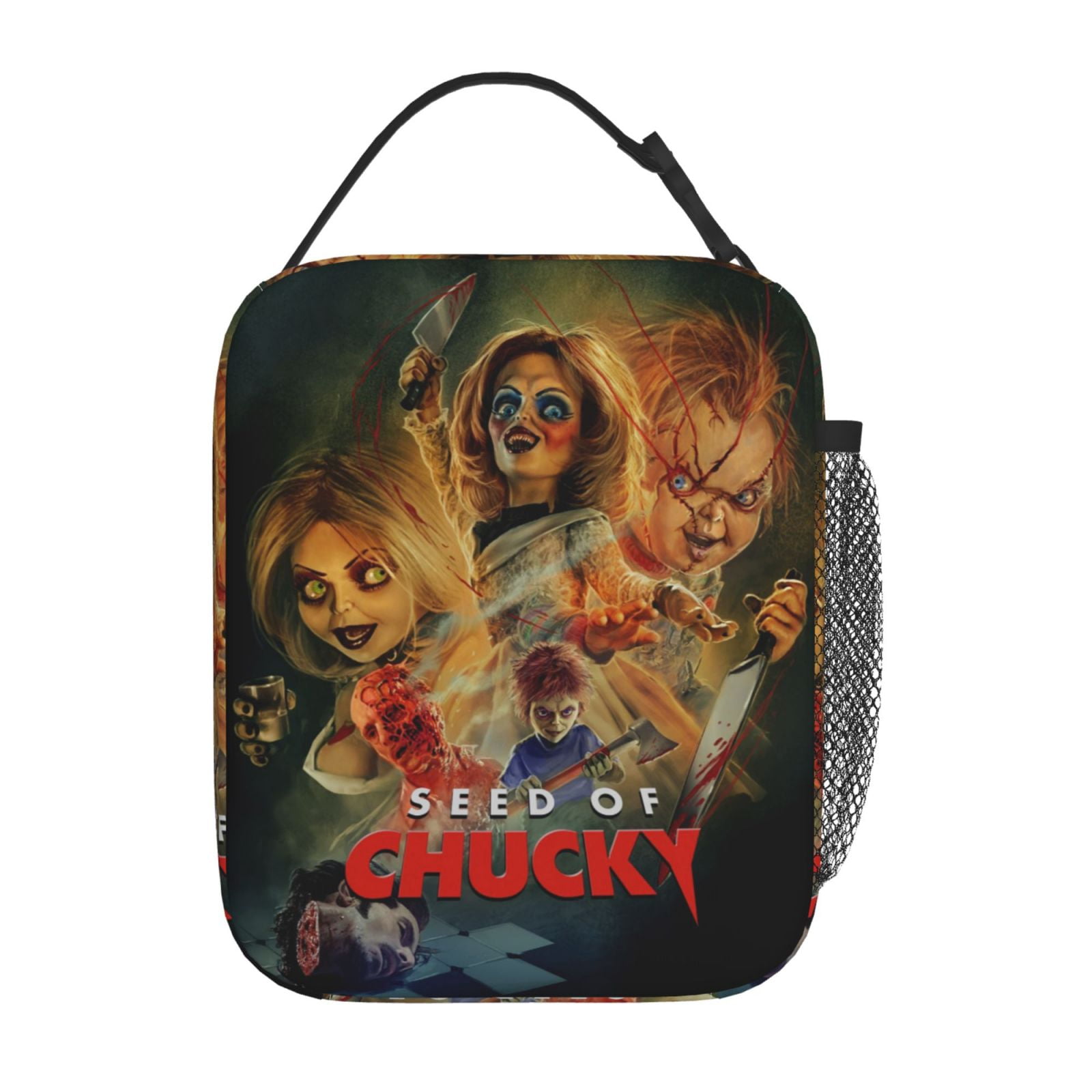 Bride of Chucky Lunch Bag Thermal Portable Lunch Box Insulated Tote Bag