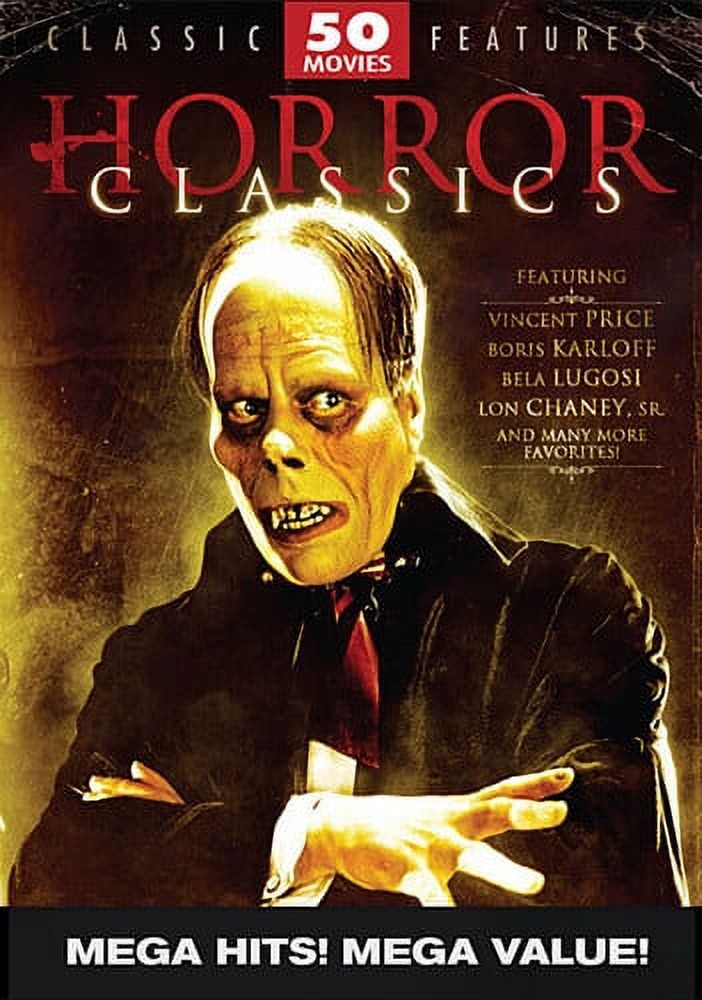 Horror Classics (50 Movies) (DVD), Mill Creek, Horror - image 1 of 2