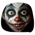 thumbnail image 1 of Horror Clown Covers for Cars, 4 Pcs Scary & Funny Cartoon Car Headrest Covers, Spooky Creepy Halloween Auto Head Rest Protector with Ghost Face Mask Design, for Vehicle Truck SUV, 1 of 5