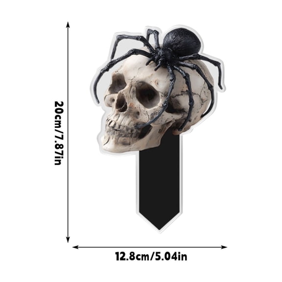 Horror Courtyard Floor Ornaments and Scarecrow Decorative Props for Spooky Holiday Decoration and Halloween Themed Lawn Accents