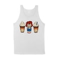 thumbnail image 1 of Horror Doll Coffee Tank Top Unisex X-Large White, 1 of 5