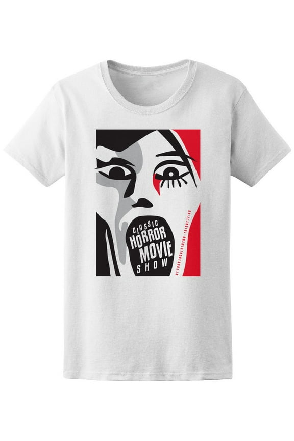 Horror Dreadful Face Screaming T-Shirt Men -Image by Shutterstock, Male Medium