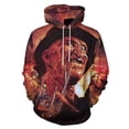 thumbnail image 1 of Horror Freddy Krueger Hoodie 3D Print Pullover Hooded Long Sleeve Sweatshirts Tops Blouse with Pocket for Mens Womens, 1 of 8