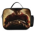 thumbnail image 1 of Horror Freddy Krueger Portable Lunch Bag, Insulated Lunch Box Reusable Lunch Totes Bag for Camping Hiking Travel Picnic, 1 of 8