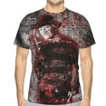 thumbnail image 1 of Horror Freddy Krueger Shirt 3d Printed T Shirt Crewneck Short Sleeve Top Tees For Mens, 1 of 8