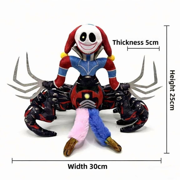 Horror Game 5 Plush Toy Cham Doll 1006 Prototype Clown Toy Figure