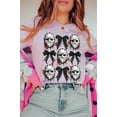 thumbnail image 1 of Horror Halloween Coquette Bow Graphic T Shirts, 1 of 10