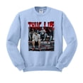 thumbnail image 1 of Horror Halloween Thug Life Sweatshirt Unisex Small Light Blue, 1 of 5