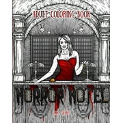 Horror Hotel: Adult Coloring Book: Horror Hotel (Paperback)