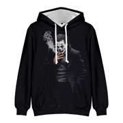 QINGY Horror It 3d Print Funny Hoodie Men's and Women's Hooded Tops Men/womens (Child 100)