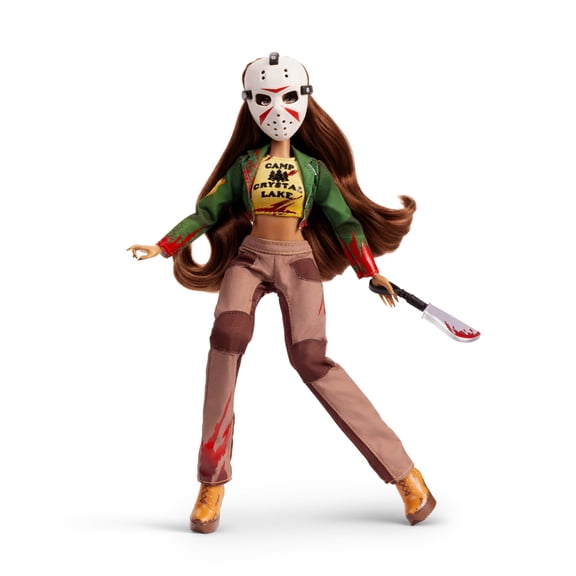 Doll Haus Of Dread Jason Collector Fashion Doll with Doll Stand and Accessories