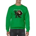 thumbnail image 1 of Horror Krampus, Naughty Kids In A Sack Men's Sweatshirt, 1 of 4