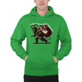 thumbnail image 1 of Horror Krampus, Naughty Kids in a Sack Men's Hoodie, 1 of 4