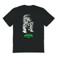 thumbnail image 1 of Horror Line Gorgon Scare Graphic Black Men's Cotton T-Shirt, 1 of 1