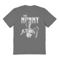 thumbnail image 1 of Horror Line The Mummy Graphic Charcoal Men's Cotton T-Shirt, 1 of 2