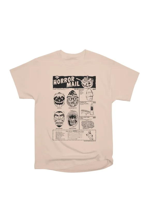 Horror Mail T-Shirt Tee Gift For Him Merch For Her Apparel For Friend