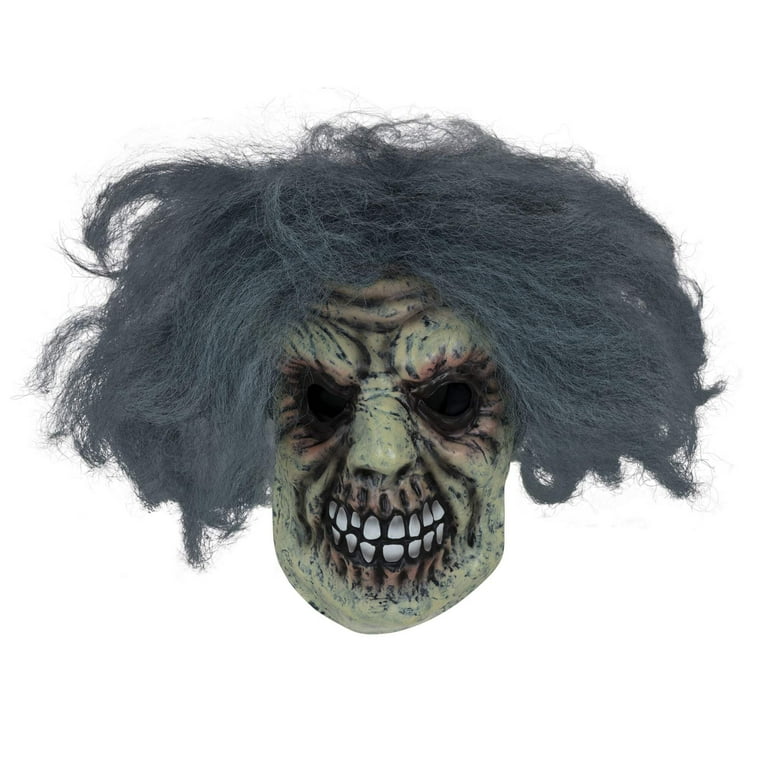 Horror Man Mask With Hair Rubber Masks Unisex Horror Man Mask With Hair Rubber Masks Unisex