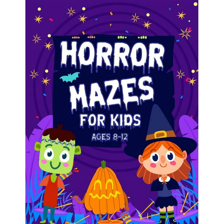 Mazes For Kids Ages 8-12: Challenging Mazes Activity Book with 100 Pages  Fun Brain Teasers for Boys and Girls, Adventure Puzzle Activities Logic  Games