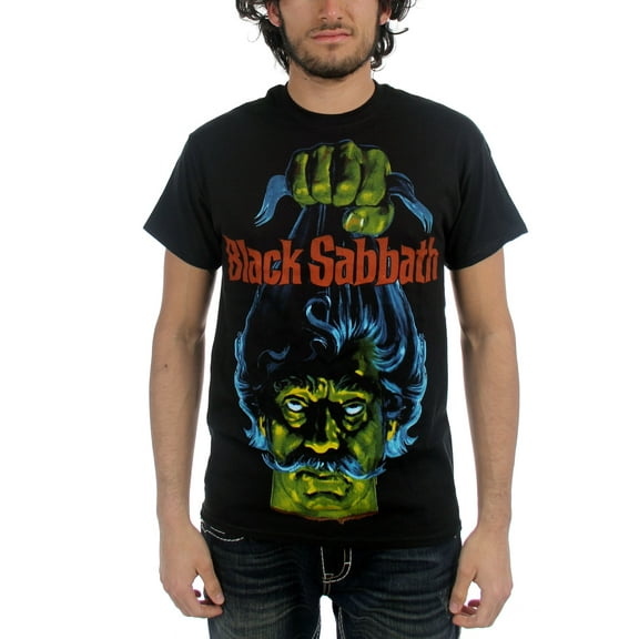 Horror - Mens Black Sabbath T-Shirt in Black