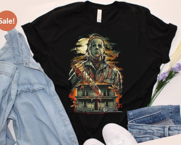 Portacandele Michael Myers Con Occhi Sanguinanti – Statua In Resina Horror Per Halloween, Decorazione Gotica Da Tavolo, 16x15x13 Cm - 4