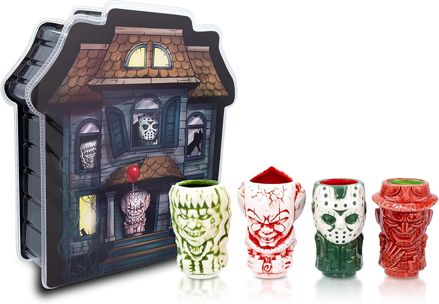 Horror Mini Muglets 4Pack Includes Regan, Jason Voorhees, Pennywise
