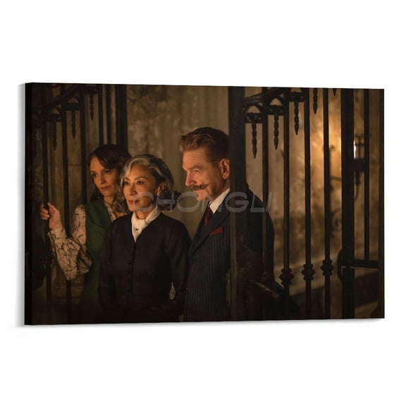 Horror Movie A Haunting in Venice Poster Canvas Painting Wall Art Poster for Bedroom Living Room Decor