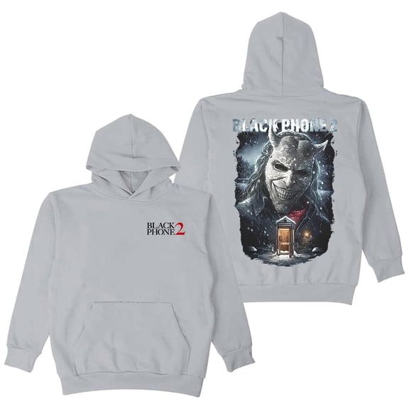 Horror Movie Black Phone 2 Cold Call Hoodie Long Sleeve Streetwear Women Men Hooded Sweatshirt