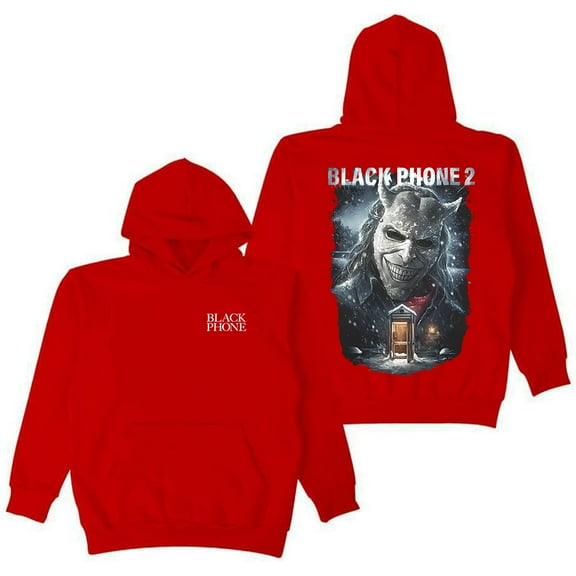 Horror Movie Black Phone 2 Cold Call Hoodie Long Sleeve Streetwear Women Men Hooded Sweatshirt