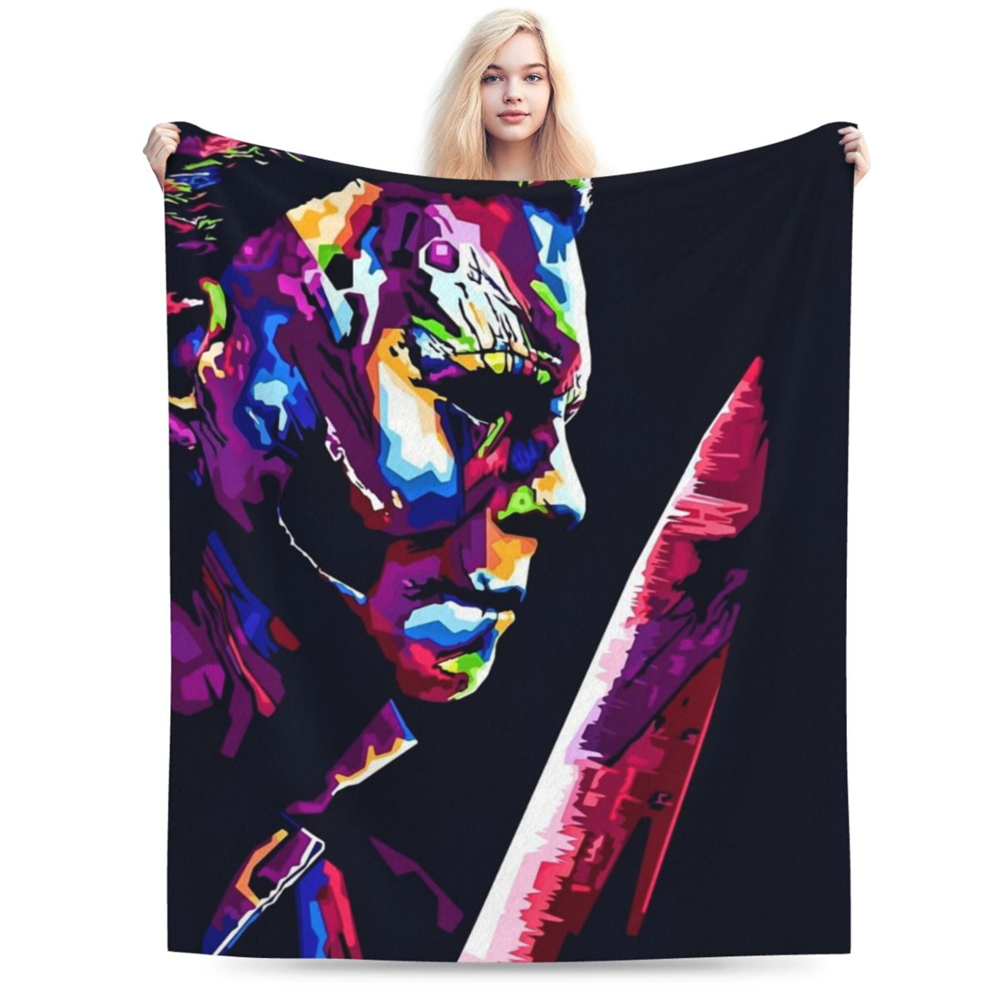 Horror Movie Blanket, Michael Myers Throw Blanket, Cozy Soft