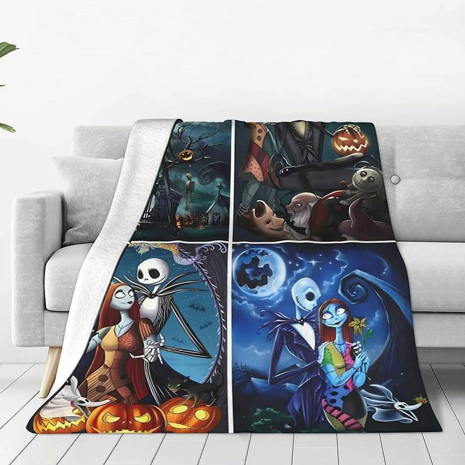 Horror Movie Blankets for Kids and Adults, Soft and Cozy Plush Blankets