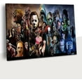 thumbnail image 1 of Horror Movie Canvas Wall Art Unframed Halloween Gifts Horror Canvas Poster Decorative Painting on Canvas Wall Decor for Living Room Bedroom, 1 of 3