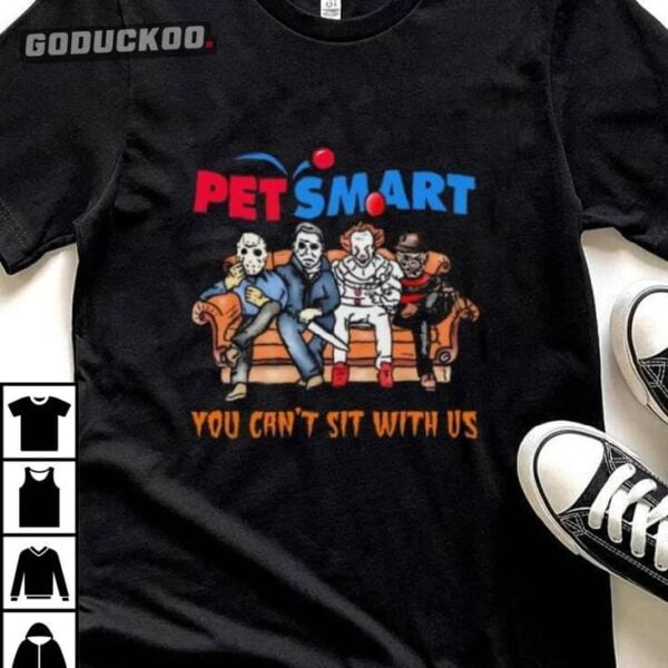 Horror Movie Characters Petsmart You Can’t Sit With Us Halloween 2024