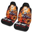 Horror Movie Friday The 13th Car Seat Cover Front Seats Full Set of 2