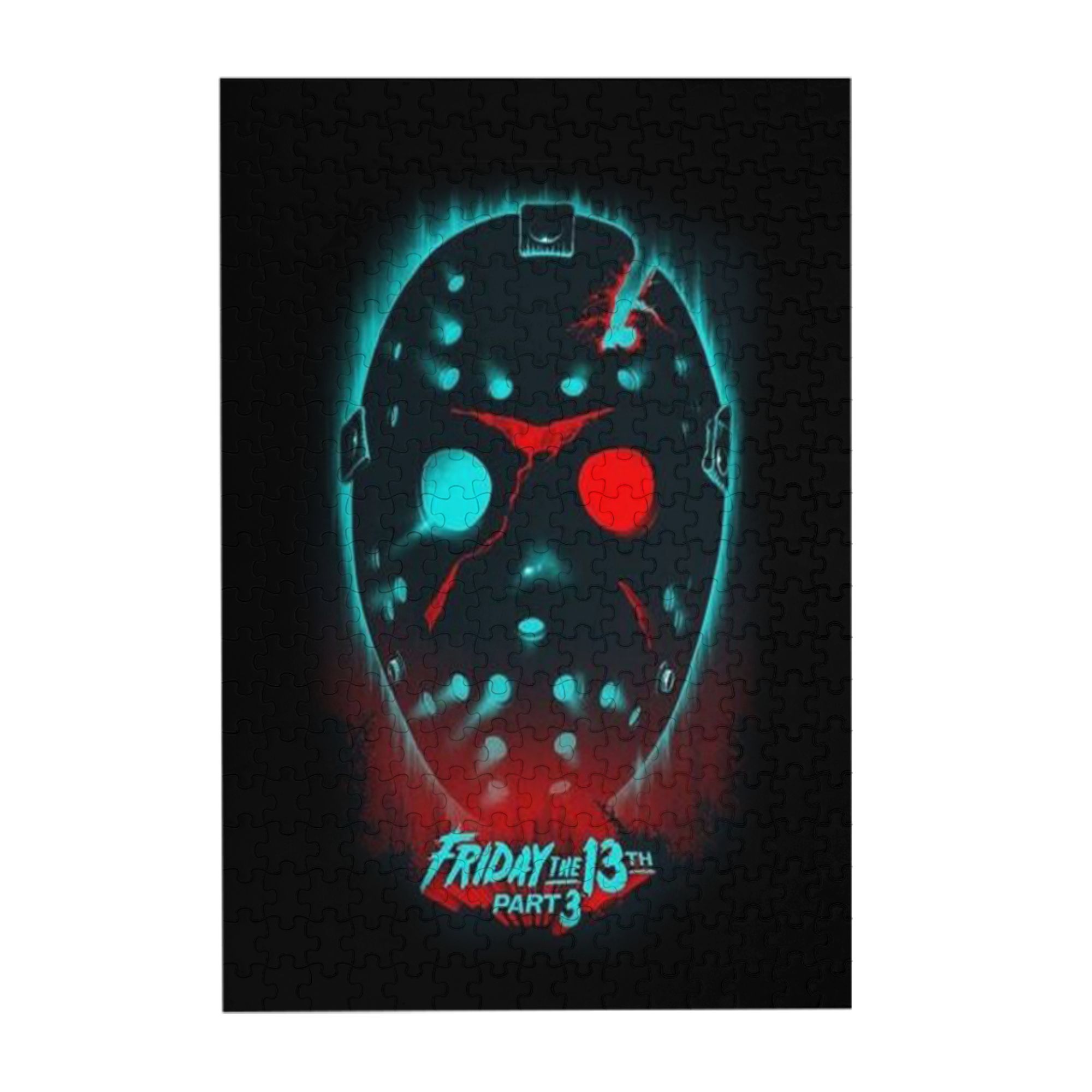 Horror Movie Friday The 13th Puzzle For Adults And Teenagers Cartoon ...